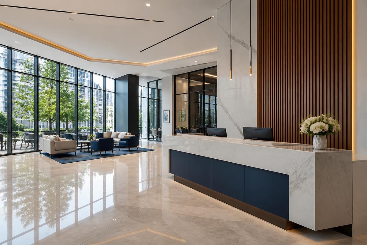 JCM Corporate modern office reception